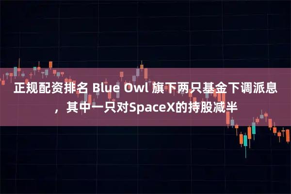 正规配资排名 Blue Owl 旗下两只基金下调派息，其中一只对SpaceX的持股减半